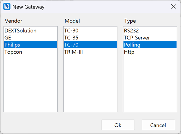 Wizard for adding new device gateway