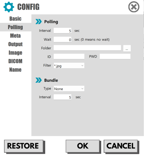 Multi file batch bundle options